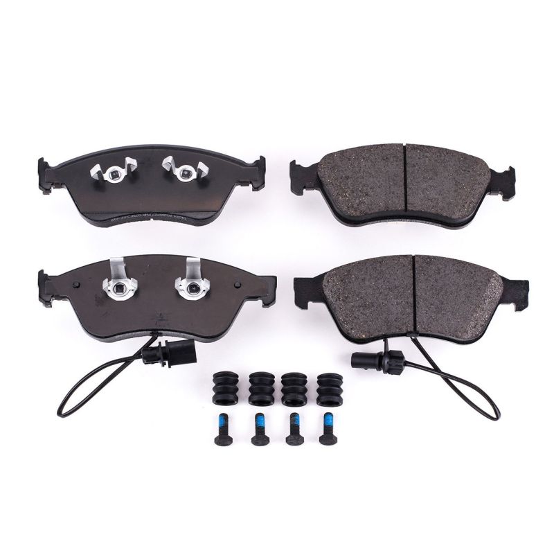 PSB Z17 Evolution Brake Pads - Power Stop 09-11 Audi A6 Quattro Front Z17 Evolution Ceramic Brake Pads w/Hardware