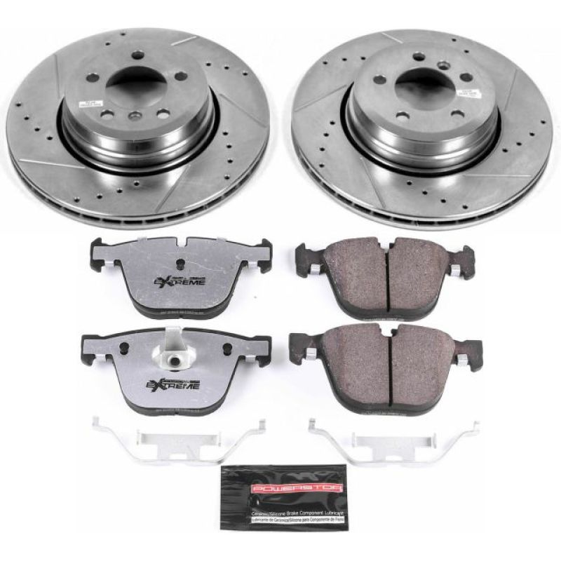 PSB Z26 Street Warrior Kit - Power Stop 06-08 BMW 750i Rear Z26 Street Warrior Brake Kit