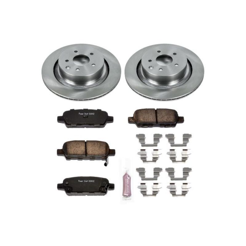 PSB Autospecialty Kit - Power Stop 07-08 Infiniti G35 Rear Autospecialty Brake Kit