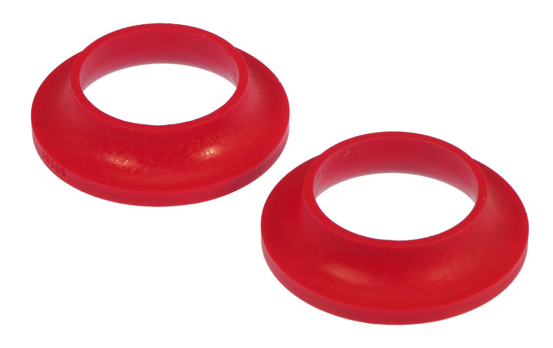 PRO Coil Spring Isolator - Red - Prothane 91-96 GM Rear Upper Coil Spring Isolator - Red