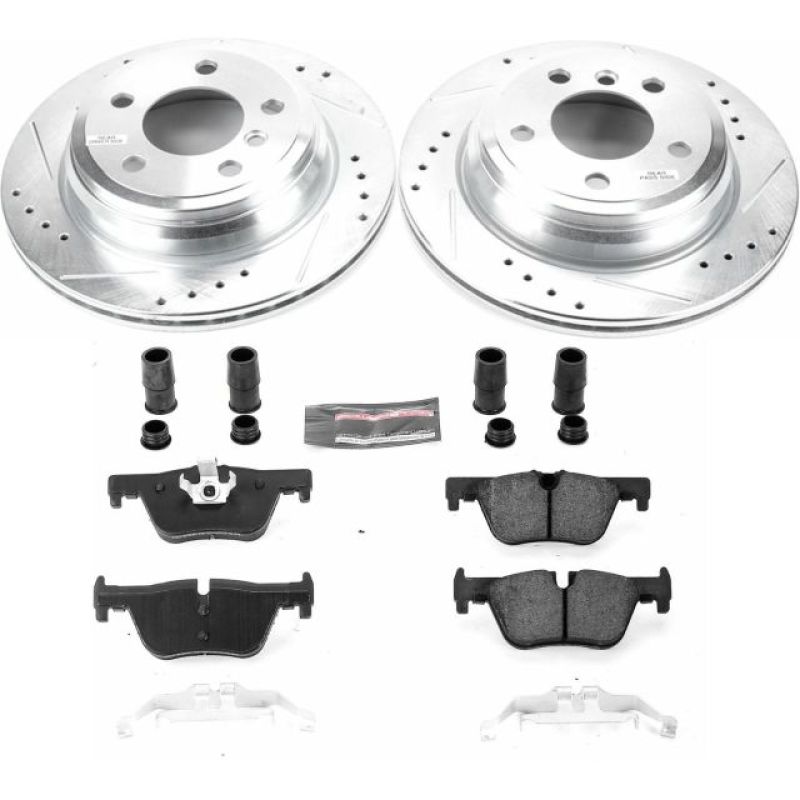 PSB Z23 Evolution Kit - Power Stop 13-18 BMW 320i xDrive Rear Z23 Evolution Sport Brake Kit