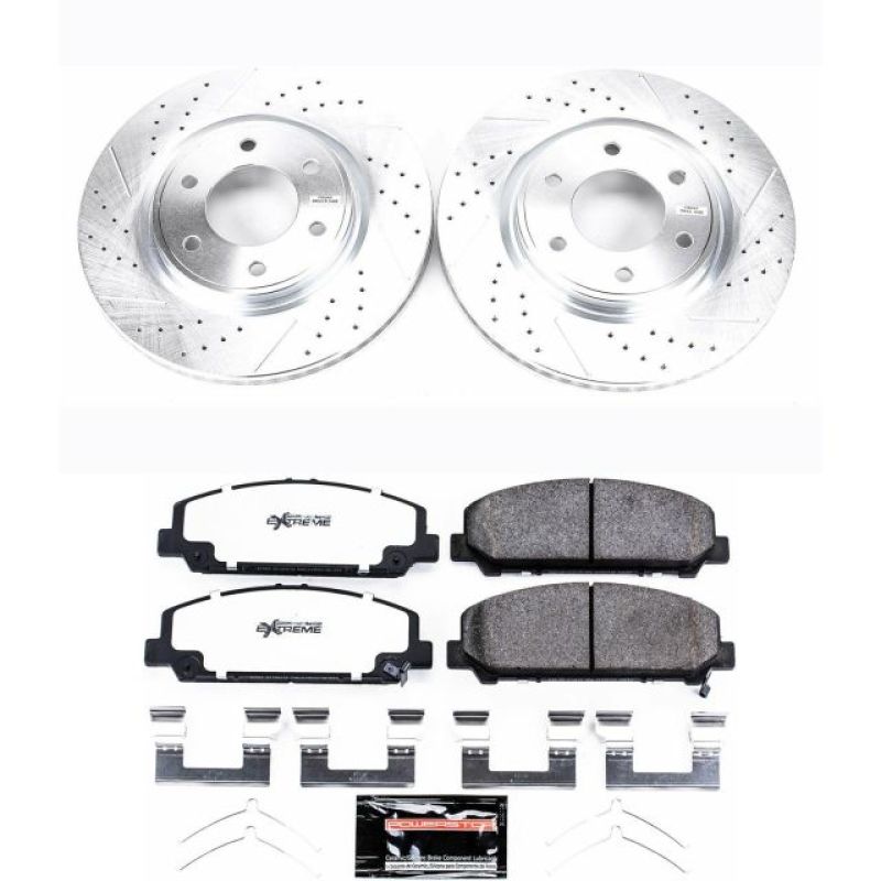 PSB Z36 Truck & Tow Kit - Power Stop 12-15 Nissan Armada Front Z36 Truck & Tow Brake Kit