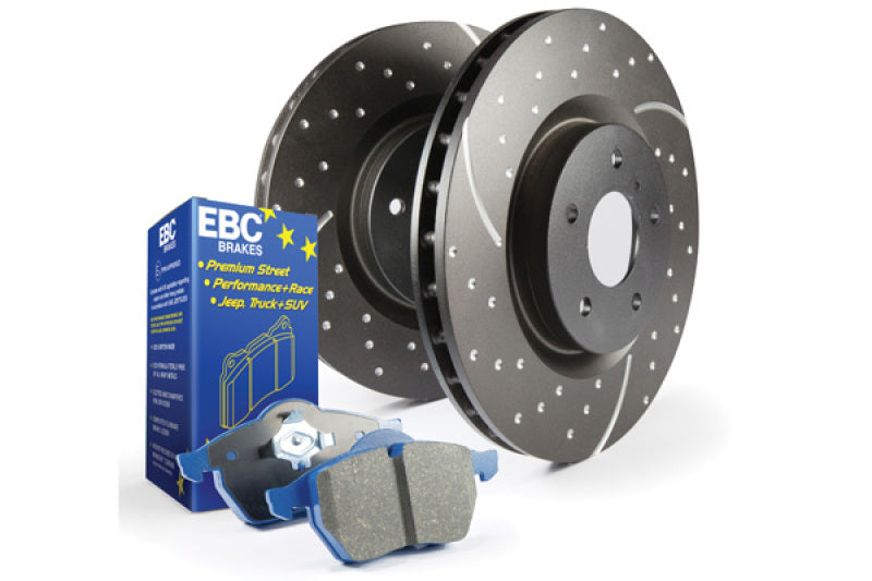 EBC GD Sport Rotor Sets - EBC S6 Brake Pad and Rotor Kit