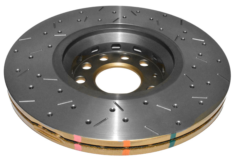 DBA 4000 Slot&Drill Rotors - DBA 96-04 Audi A4 / A4 Quattro 4000 XS Cross-Drilled & Slotted Series Rotor