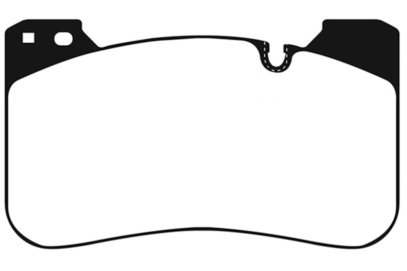 EBC Redstuff Brake Pad Sets - EBC 2018+ BMW M5 4.4TT (F90) Redstuff Front Brake Pads