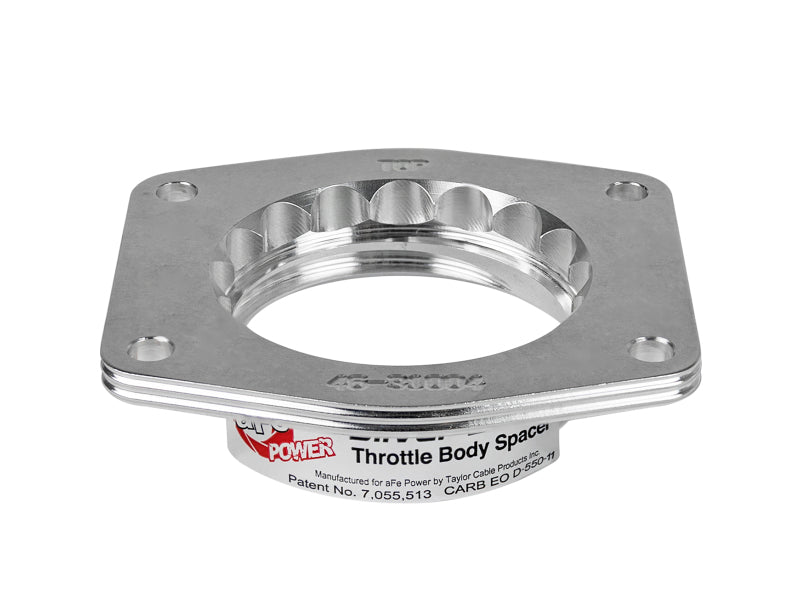 AFE Silver Bullet TBS CARB Approved - aFe Silver Bullet Throttle Body Spacers BMW M3 (E36) 92-99 L6 3.0/3.2L *96-99 3.2L - 50 State Legal*