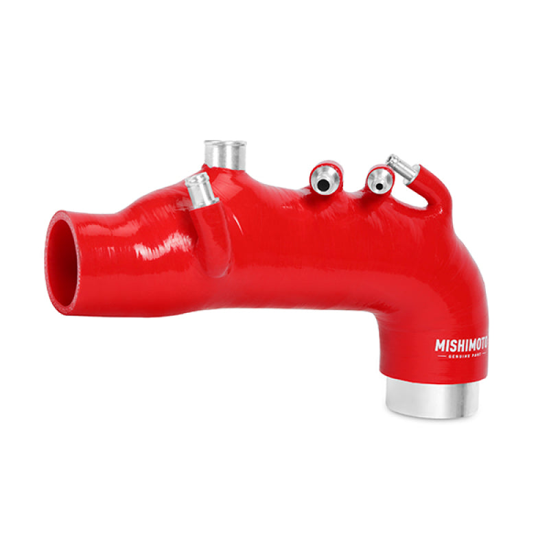 MM Silicone Hose - Induction - Mishimoto 08 Subaru WRX Red Silicone Induction Hose