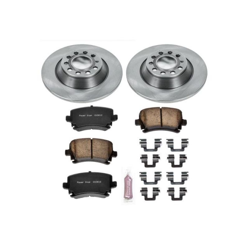 PSB Autospecialty Kit - Power Stop 05-11 Audi A6 Rear Autospecialty Brake Kit