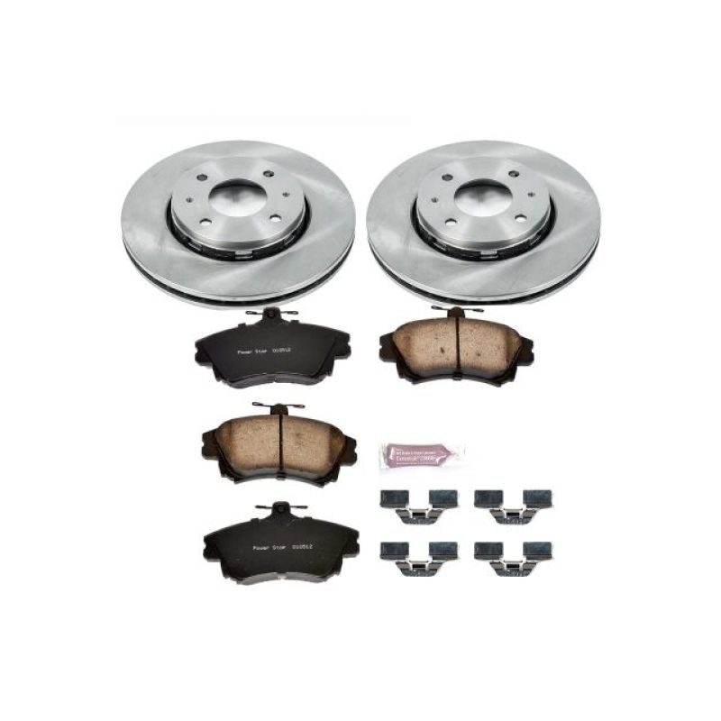 PSB Autospecialty Kit - Power Stop 00-04 Volvo S40 Front Autospecialty Brake Kit