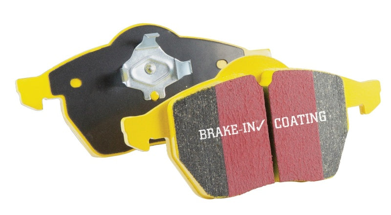 EBC Yellowstuff Brake Pad Sets - EBC 12+ Fiat 500 1.4 Turbo Abarth Yellowstuff Front Brake Pads