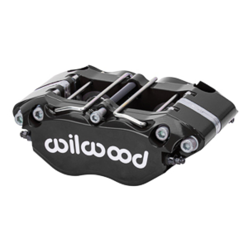 WIL Dynapro Caliper - Wilwood Narrow Dynapro 4.75in Mount 1.12/1.12in Pistons .950in Disc - Black Caliper