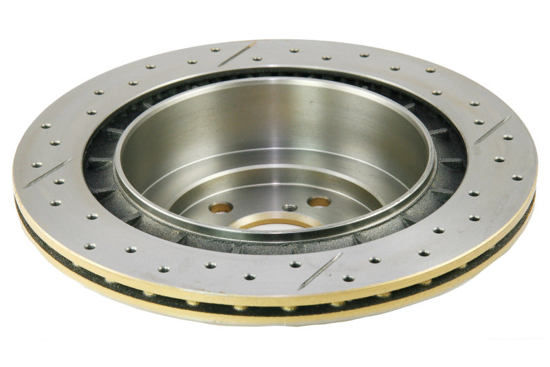 DBA Street Slot&Drill Rotors - DBA 06-07 WRX / 05-08 LGT Rear Drilled & Slotted Street Series Rotor