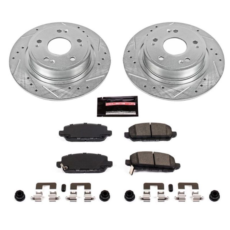 PSB Z23 Evolution Kit - Power Stop 16-18 Honda HR-V Rear Z23 Evolution Sport Brake Kit