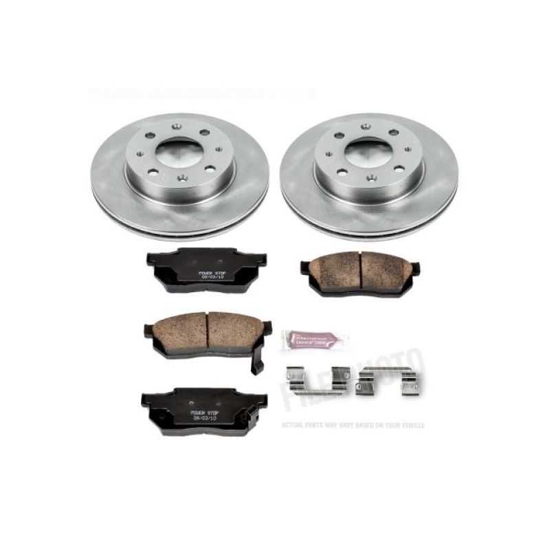 PSB Autospecialty Kit - Power Stop 88-91 Honda CRX Front Autospecialty Brake Kit
