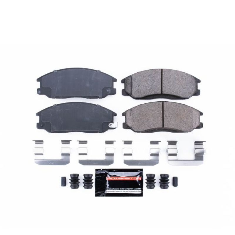 PSB Z23 Evolution Brake Pads - Power Stop 01-06 Hyundai Santa Fe Front Z23 Evolution Sport Brake Pads w/Hardware