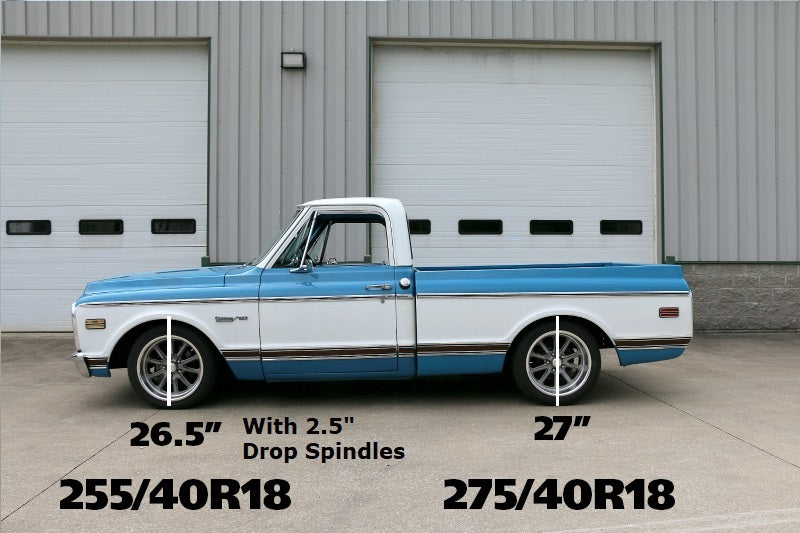 RID Coil Springs - Ridetech 63-72 Chevy C10 Small Block StreetGRIP Front Coil Springs Pair