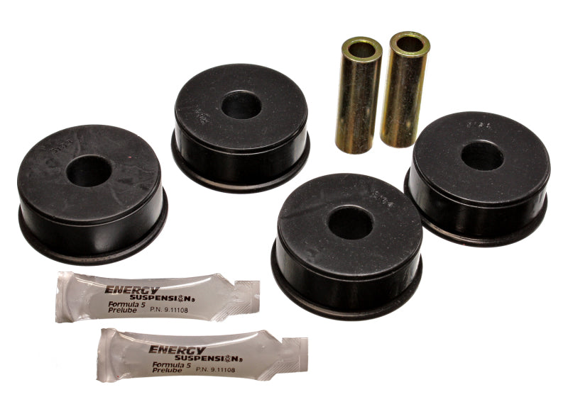 ES Cntrl Arm Bushings - Black - Energy Suspension 90-94 Mitsubishi Eclipse FWD Black Rear Control Arm Bushing Set
