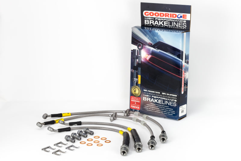 GR G-Stop Brake Line Kits - Goodridge 16-20 Chevrolet Camaro ZL1/SS (Models w/Brembo Calipers / Excl 1LE Pkg) SS Brake Line Kit