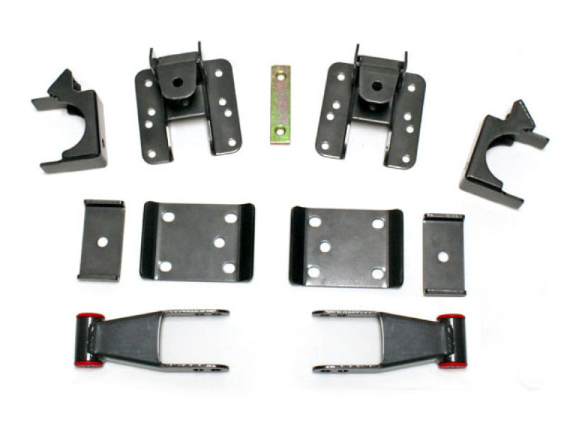 MXT Lowering Flip Kit - MaxTrac 07-15 GM C/K1500 2WD/4WD 3-4in Rear Adj. Lowering Flip Kit