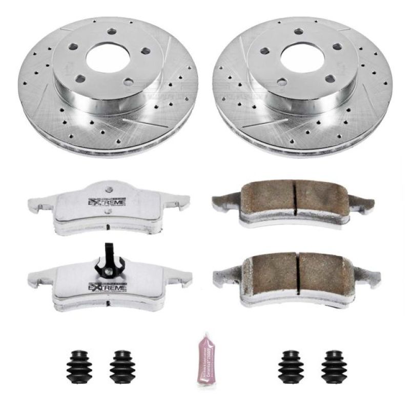 PSB Z26 Street Warrior Kit - Power Stop 99-04 Jeep Grand Cherokee Rear Z26 Street Warrior Brake Kit
