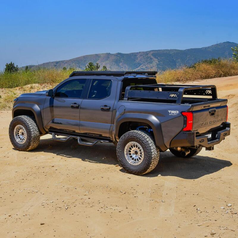 WES Nerf Bars - Outlaw - Westin 2024 Toyota Tacoma Outlaw Drop Nerf Step Bars - Textured Black