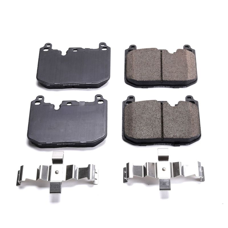 PSB Z17 Evolution Brake Pads - Power Stop 2019 BMW X2 Front Z17 Evolution Ceramic Brake Pads w/Hardware