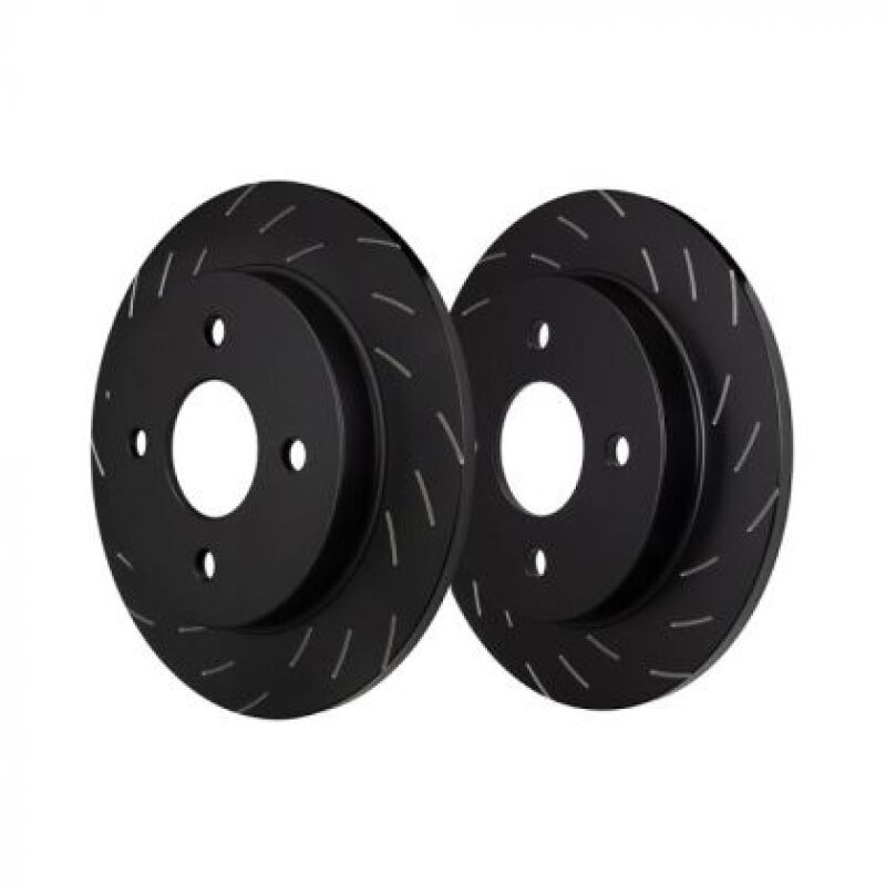 EBC SG One Piece Rotor Sets - EBC Racing 14-22 Land Rover Range Rover Sport 5.0L Supercharged Rear 1-Piece SG Rotors