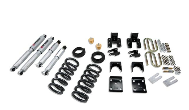 BT Lower Kit w SP Shocks - Belltech LOWERING KIT WITH SP SHOCKS