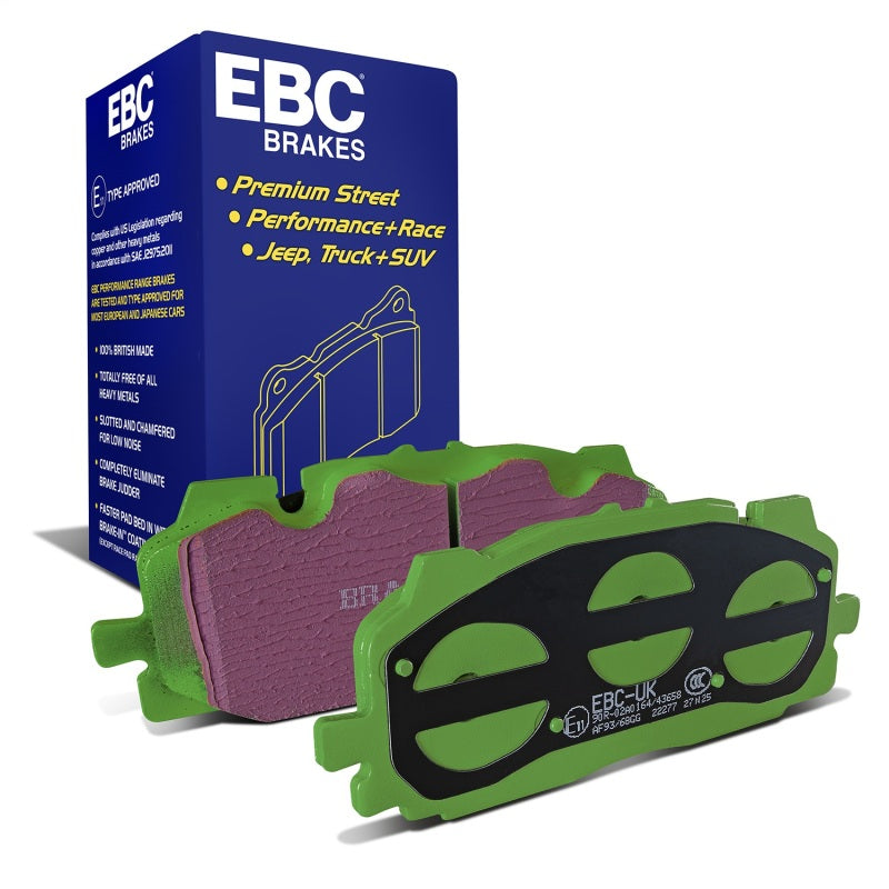 EBC Greenstuff Brake Pad Sets - EBC 2018+ Audi S4 3.0L Turbo Greenstuff Front Brake Pads
