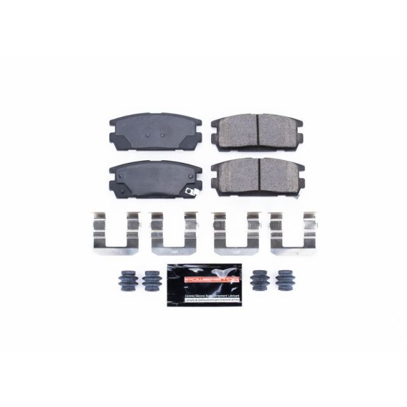 PSB Z23 Evolution Brake Pads - Power Stop 12-15 Chevrolet Captiva Sport Rear Z23 Evolution Sport Brake Pads w/Hardware
