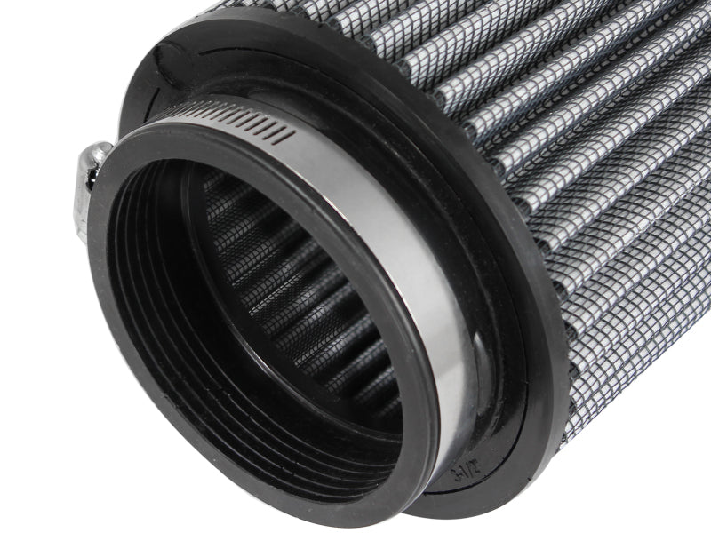 AFE Universal Pro Dry S Filter - aFe Magnum FLOW Air Filter Pro DRY S 3-1/2in F x 5in B x 4-3/4in T x 7in H / 1 FL in