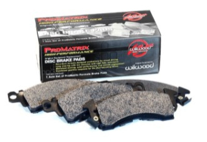 WIL Promatrix Brake Pads - Wilwood Pad Set Promatrix D833