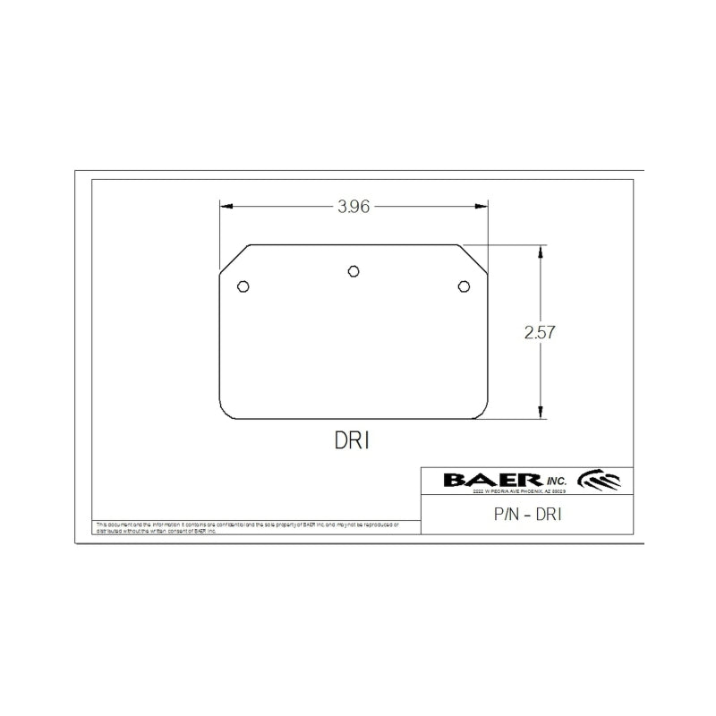 BAE SS4 Brake Kits - Baer Brakes Rear Ends w/ Ford 9in Early Big Bearing HE 11in SS4+ DS Rear SDZ Brake Kit - Clear