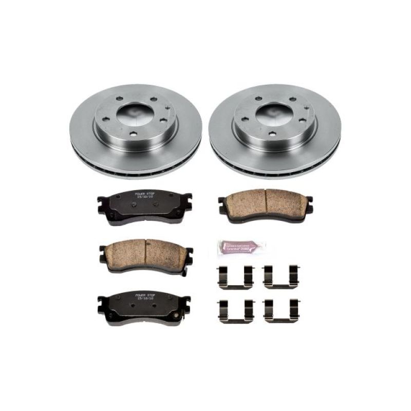 PSB Autospecialty Kit - Power Stop 01-03 Mazda Protege Front Autospecialty Brake Kit