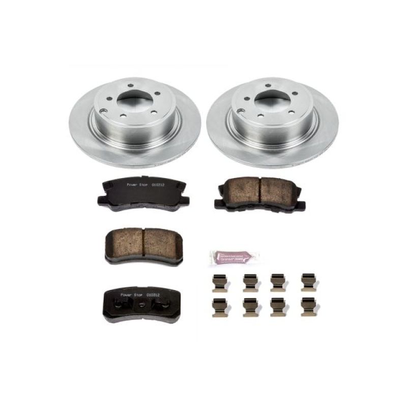 PSB Autospecialty Kit - Power Stop 11-14 Chrysler 200 Rear Autospecialty Brake Kit