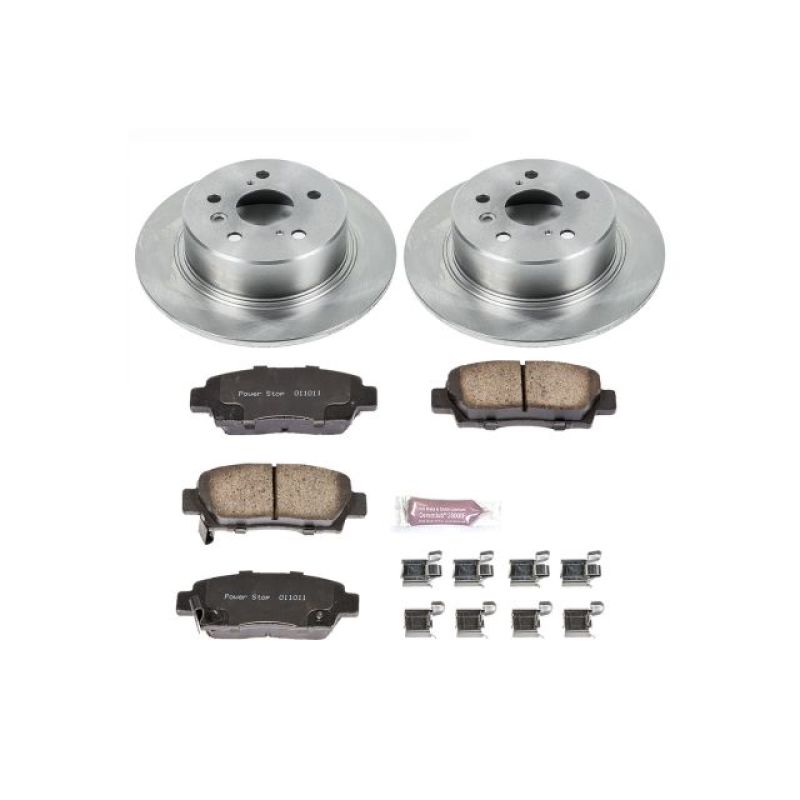 PSB Autospecialty Kit - Power Stop 95-99 Toyota Avalon Rear Autospecialty Brake Kit