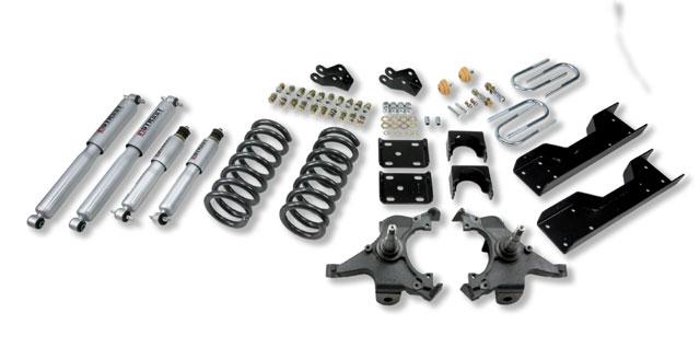 BT Lower Kit w SP Shocks - Belltech LOWERING KIT WITH SP SHOCKS