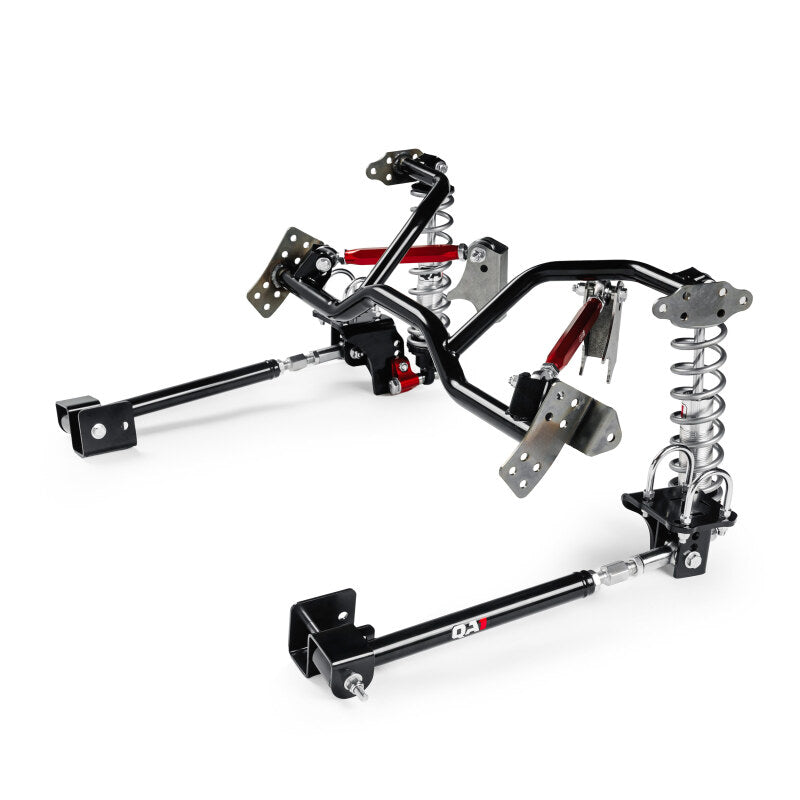 QAP Susp. Conversion System - QA1 67-70 Ford Mustang Rear Four Link Suspension Kit - Double Adj - 150lb/in