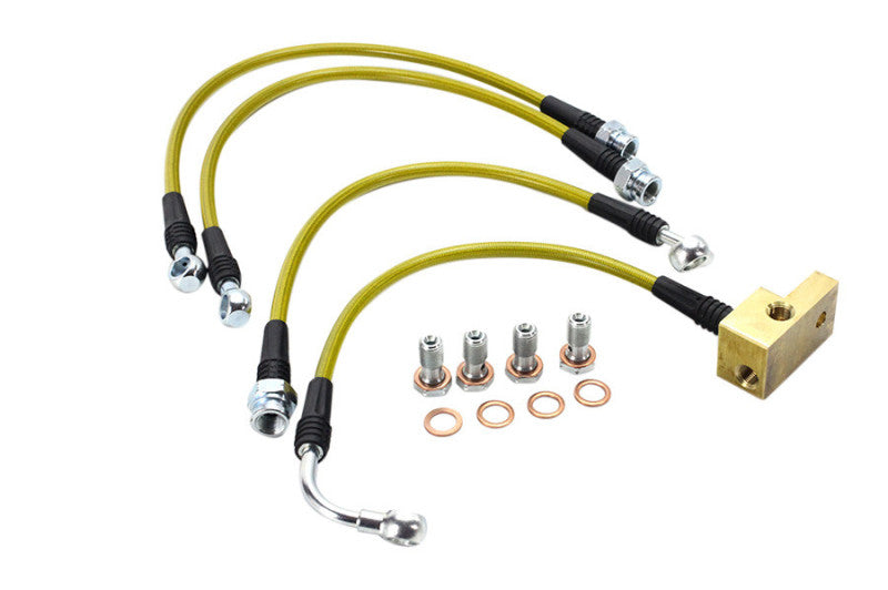 ISR Brake Lines - ISR Performance Brake Line Kit - 89-05 Mazda Miata (Standard Suspension 4 Line Kit)