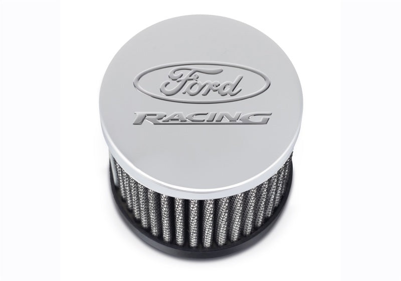 FR Breather Caps - Ford Racing Push In Valve Cover Breather Filter w/Ford Racing Logo Top