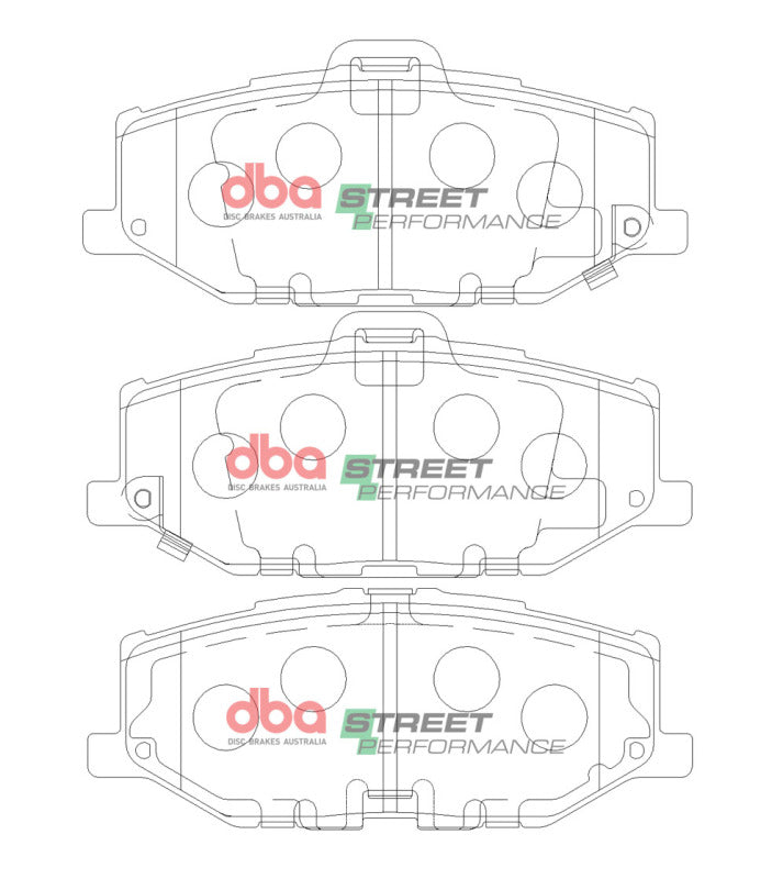DBA SP Performance Brake Pads - DBA 2020+ Suzuki Jimny 1.5L (A6G) SP Performance Front Brake Pads