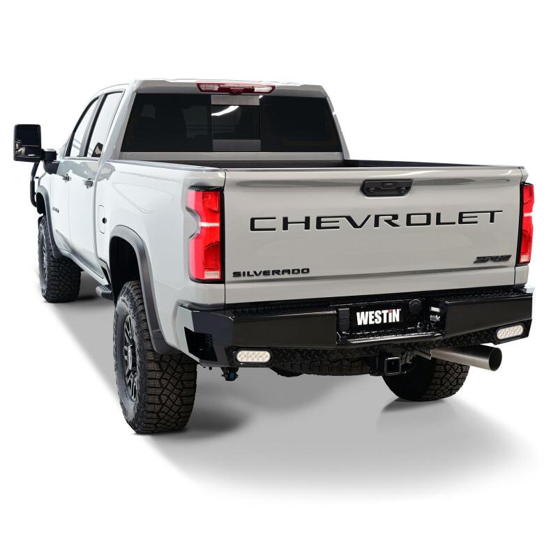 WES HDX Rear Bumpers - Westin 19-20 Chevy Silverado 1500 HDX Bandit Rear Bumper - Black