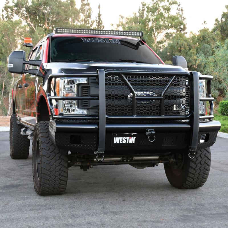 WES HDX Front Bumpers - Westin/HDX Bandit 17-19 Ford F-250 / F-350 Front Bumper - Textured Black