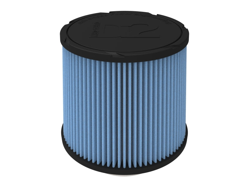 AFE Universal D2 Dura Dry Air Filter - aFe Magnum FORCE Intake Replacement Air Filter w/ Dura Dry Media 3-7/8in F x8in B x 7in T x6-3/4in H