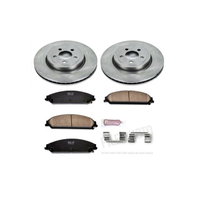 PSB Autospecialty Kit - Power Stop 05-19 Chrysler 300 Front Autospecialty Brake Kit