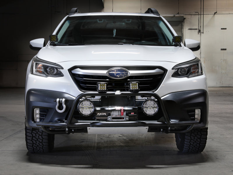 AFE Bumpers - aFe Subaru Outback 23-25 H4-2.4L(t)/2.5L POWER Terra Guard Bumper w/Winch Mount