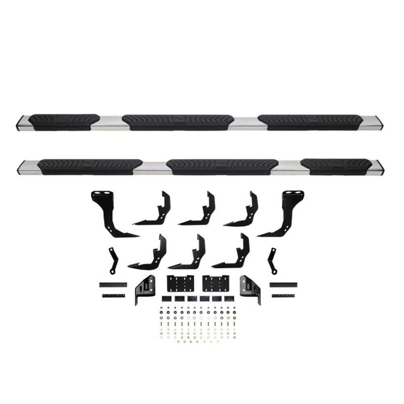 WES Nerf Bars - R5 - Westin 2019 Chevrolet Silverado/Sierra 1500 Crew Cab (5.5ft) R5 Modular Nerf Step Bars - SS