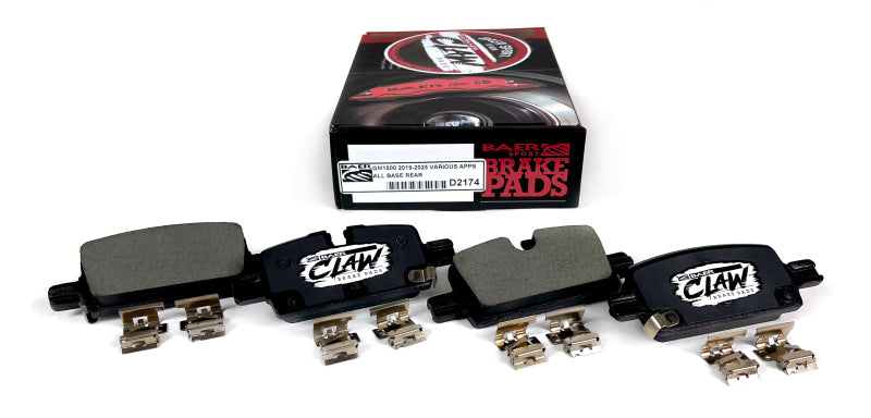 BAE Rotor & Pad Combo Sets - Baer Brakes 21-24 Cadillac Escalade ESV Claw Rotor & Pad Combo Kit--
