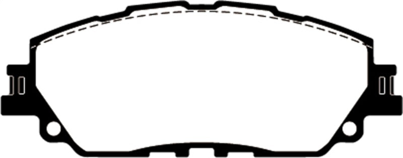EBC Redstuff Brake Pad Sets - EBC 2019+ Lexus ES300H 2.5L Hybrid Redstuff Front Brake Pads