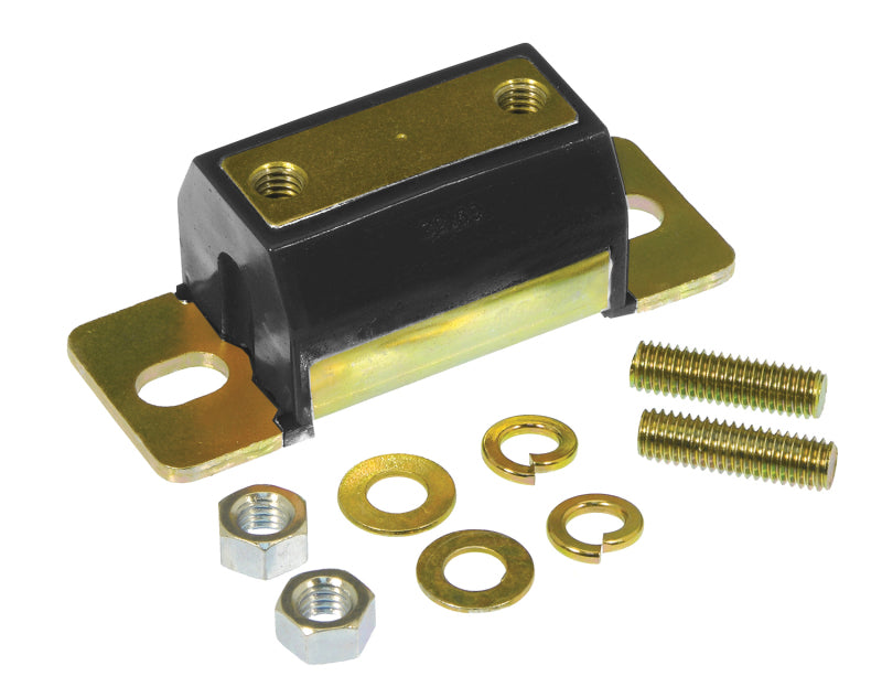 PRO Transmission Mounts - Blk - Prothane 79-98 Ford Mustang Conversion Trans Mount Kit - Black